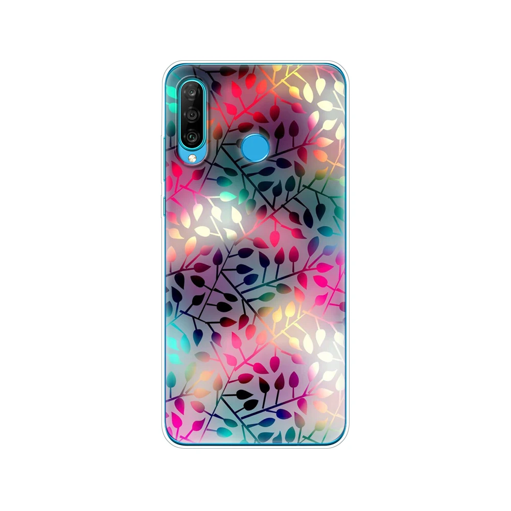 Силиконовый чехол для huawei Nova 4 4e мягкий из ТПУ задняя крышка телефона Nova4 nova4E