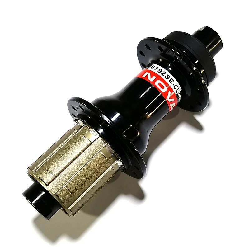 4 in 1 Novatec D792SB-CL MTB XC AM Center Lock Disc Rear Hub 24H 28H 32H QR 10mm 12mm x 135 142 Shim 10s 11s XD XX1 | Спорт и