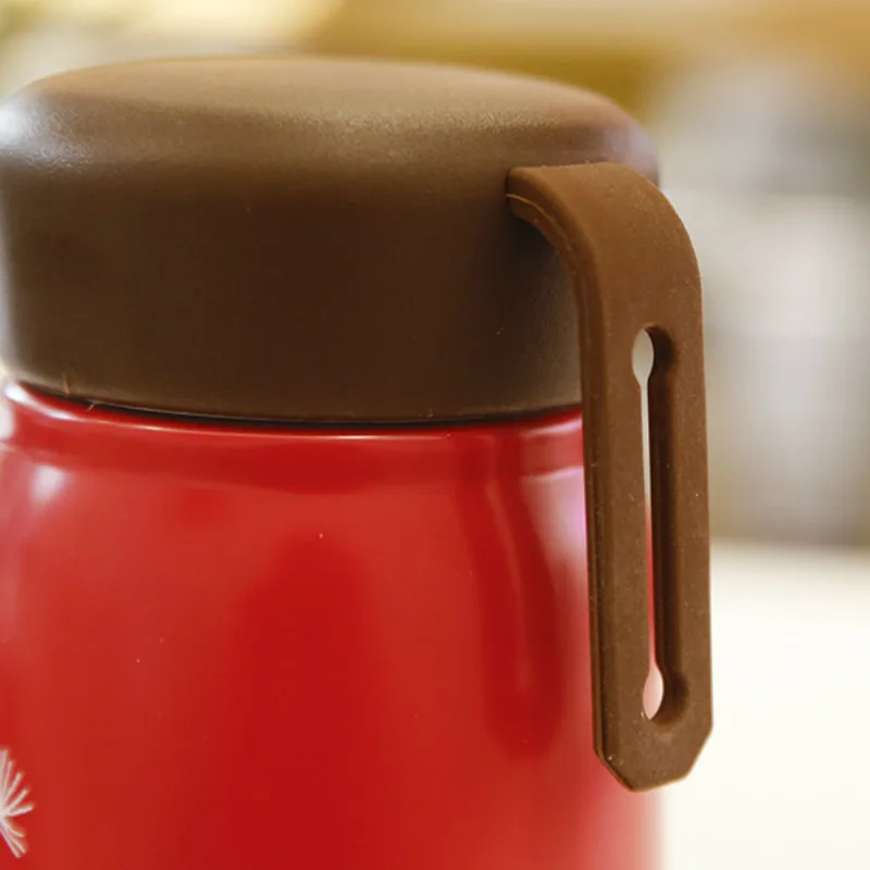 

350ml Student Child Cute Stainless Steel Thermos Mug Vacuum Flask Star Snowflake Outdoor Travel Office Water Bottle Thermos Cup