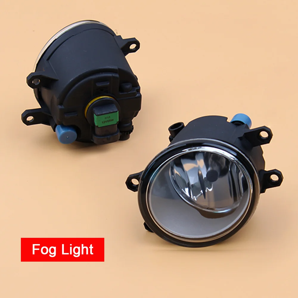 1 пара 12 В Автомобильная противотуманная фара в сборе с противотуманными фарами и