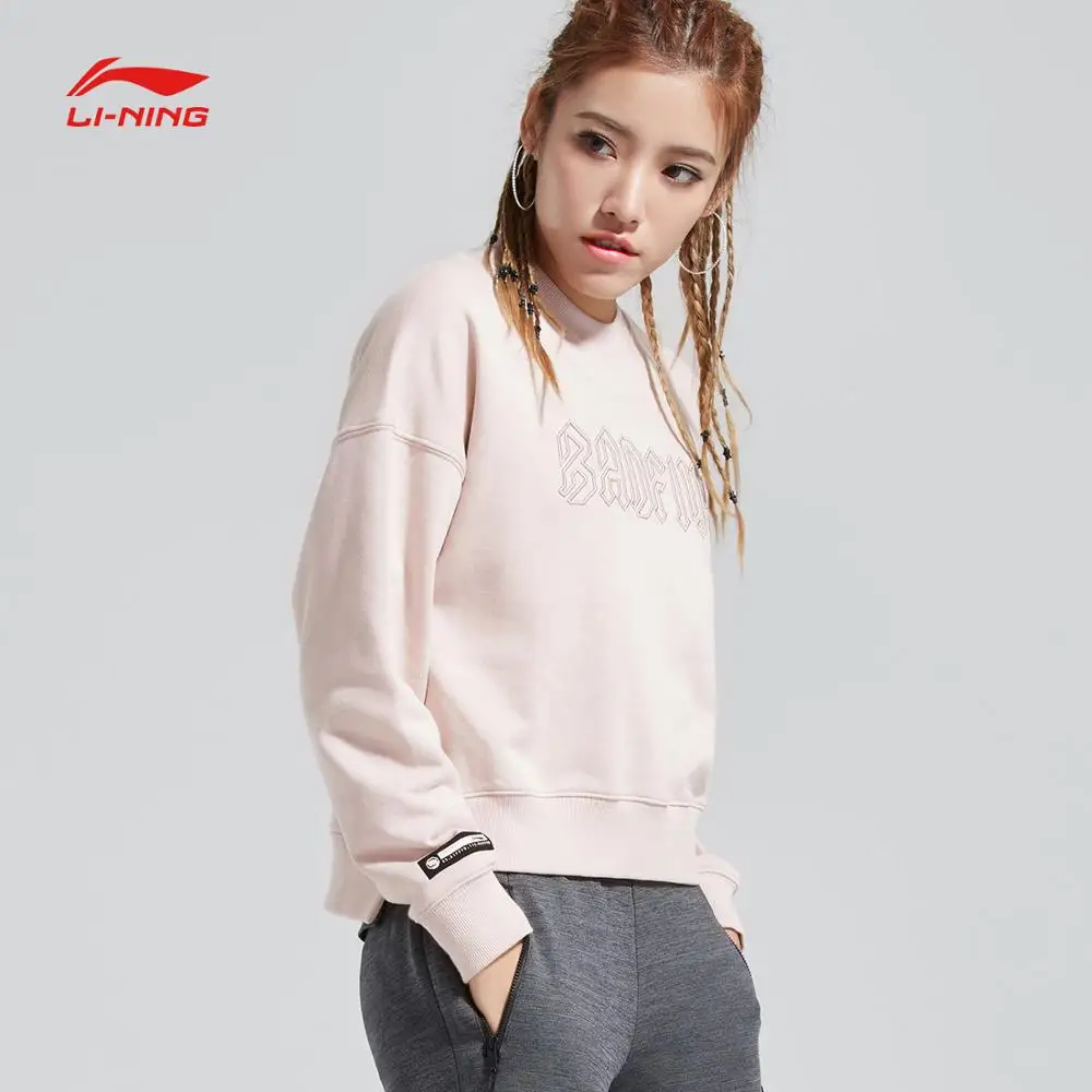 Li Ning Женская баскетбольная серия пот топ обычная посадка для отдыха удобный