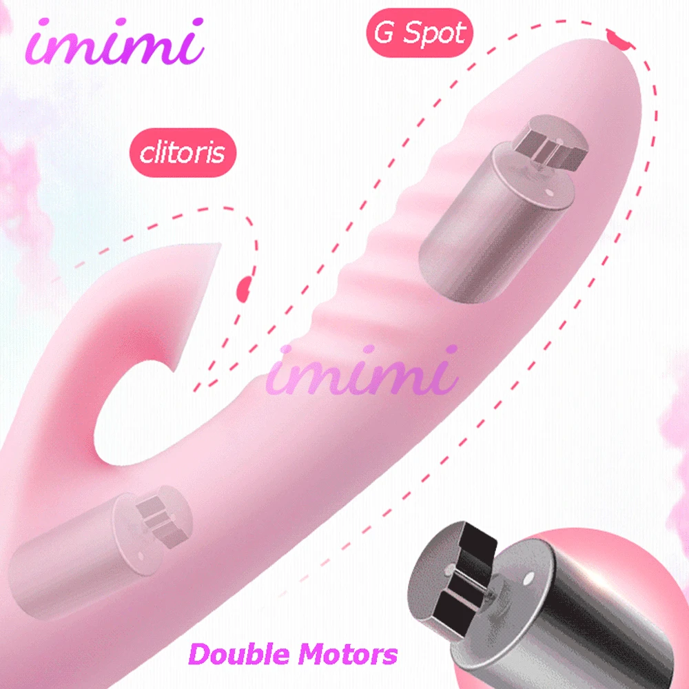 G Spot кролик вибратор клитор стимулятор лизание язык влагалище массажер сосков