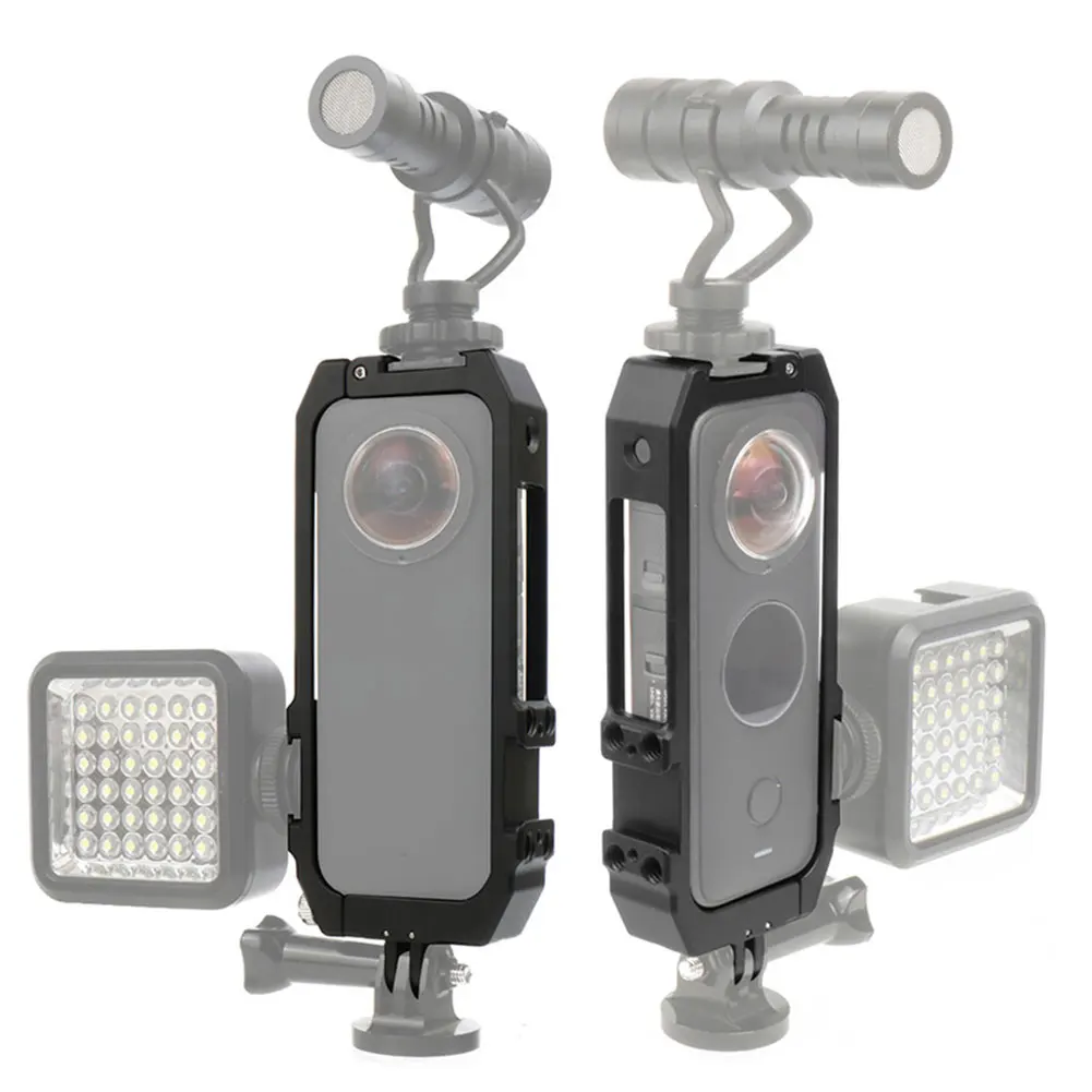 

Aluminum Alloy Action Camera Accessories Housing Shell Protective Frame For Insta360 One X2