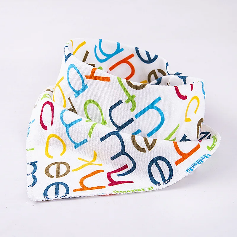 5pcs V Type Bibs 5 шт., 10 шт., детские нагрудники из мягкого натурального хлопка, детский слюнявчик для капель и прорезывания зубов, супер впитывающая детская отрыжка - Цвет: 5pcs V Type Bibs