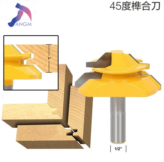9 размеров 45 градусов резаков под углом для вырезания гребней и 1 шт.