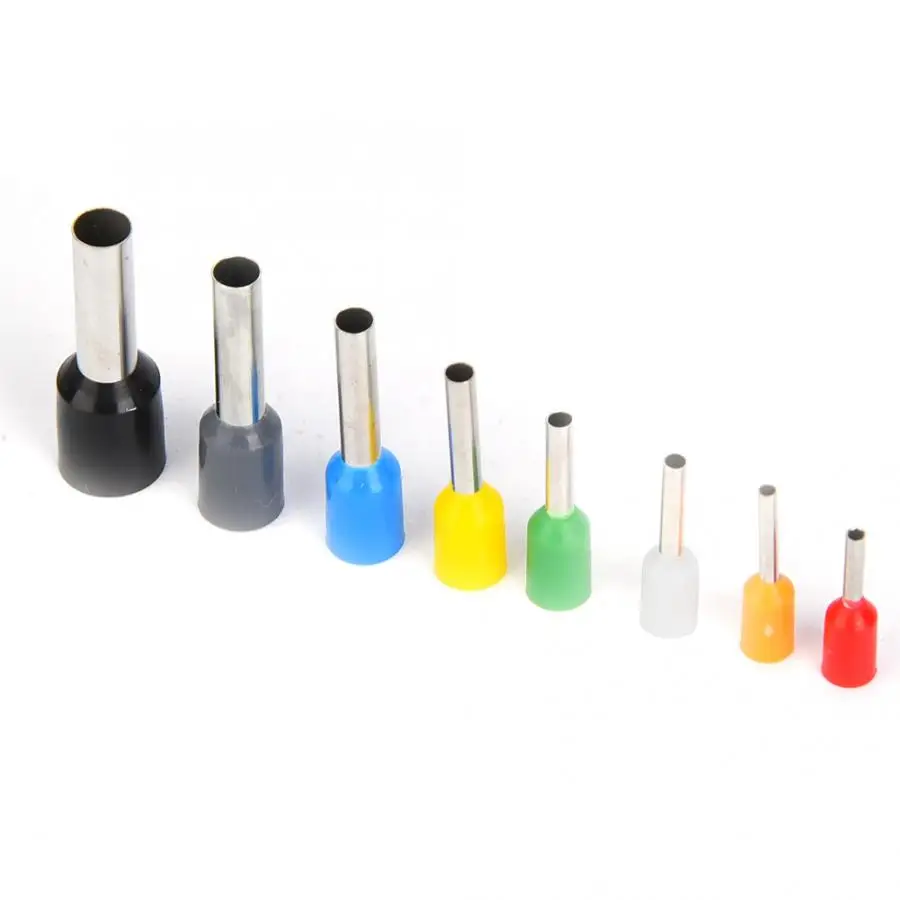 400 шт. Соединительный разъем обжимной терминал Оловянная медь с ПВХ-изолятор