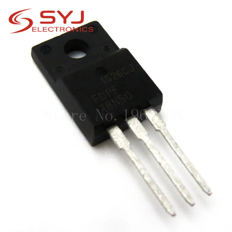 10 шт./лот FDPF18N50T FDPF18N50 18N50 TO 220F 500V 18A новый оригинальный в наличии|Интегральные
