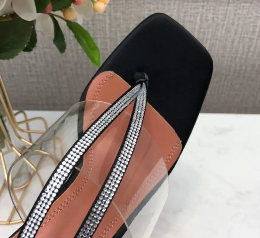 spesifikasi Baru Fashion Cross-Tied Med Thin Heels Pesta Solid Sandal Wanita