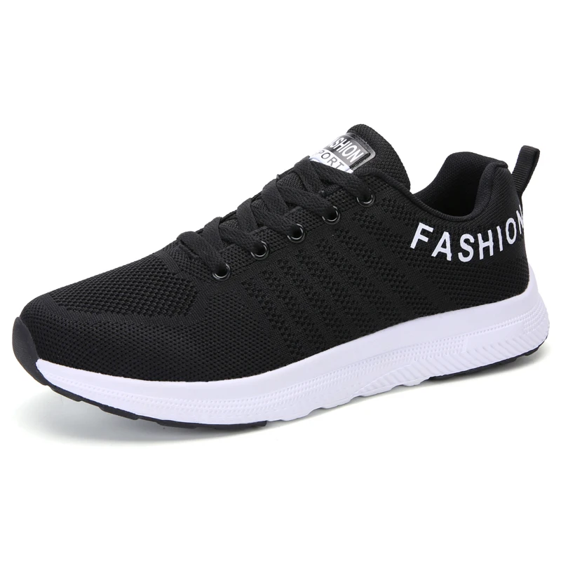 zapatillas Men Tennis Shoes Sneakers Breathable Mesh Outdoor Lace-up Athletic Shoes Wear-resistant Sport Shoes Chaussure Homme