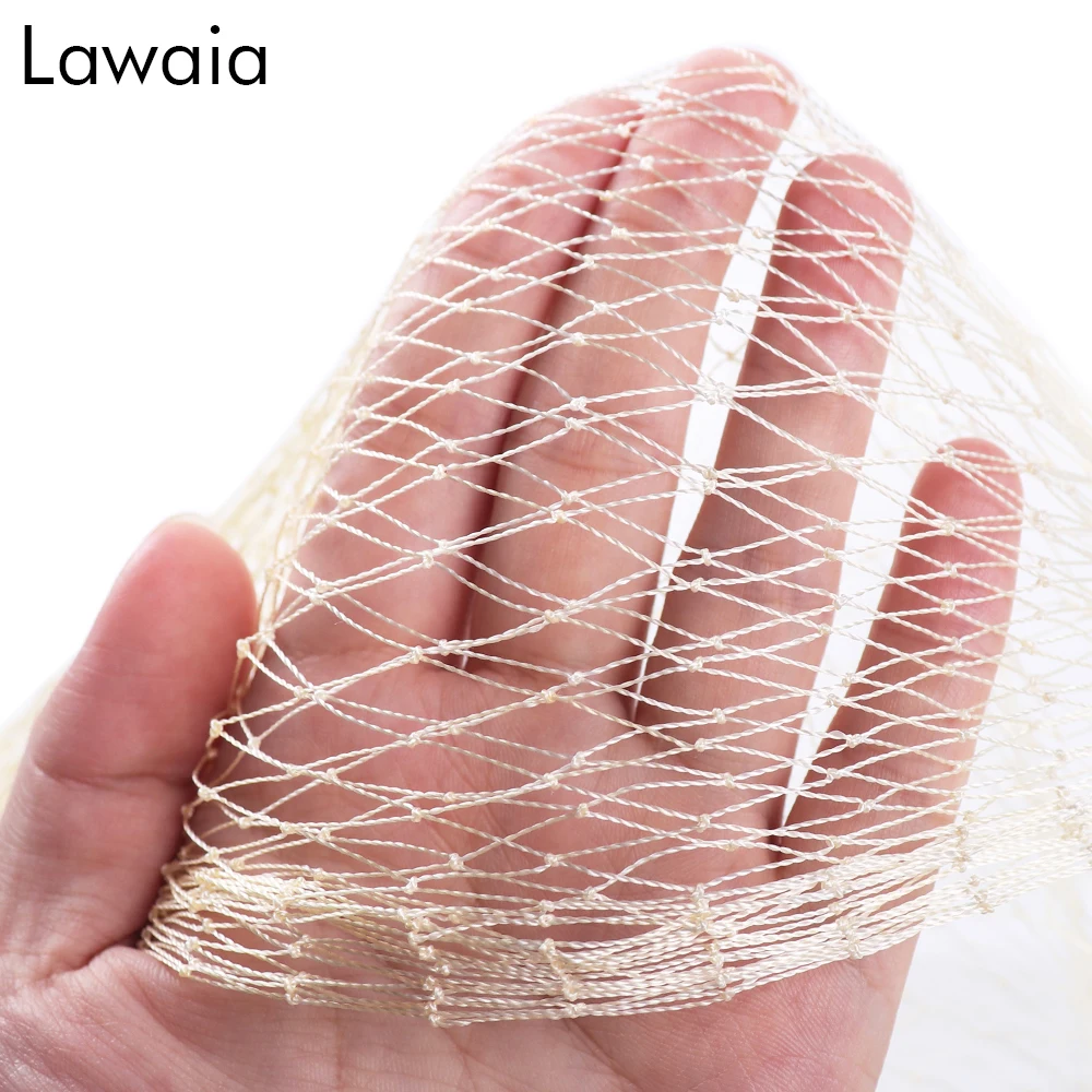 Ручная рыболовная сеть Lawaia с кольцом диаметр 2 4 7 м нейлоновая леска|Рыболовные