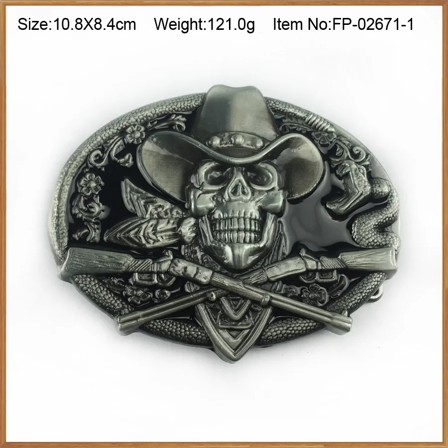 BuckleClub Тяжелая Ретро черная эмалированная магнитная пряжка ремня стандартная