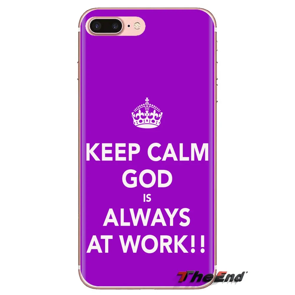 Чехол для iPhone XS Max XR X 4 4s 5 5S 5C SE 6 6S 7 8 Plus samsung Galaxy J1 J3 J5 J7 A3 A5 Rise up Pray God всегда работает |