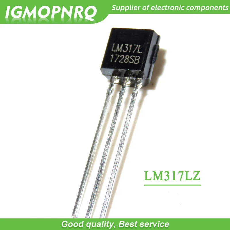 

100pcs LM317 TO92 LM317LZ Voltage Regulator 1.2V to 37V 100mA 0.1A TO-92 new and original