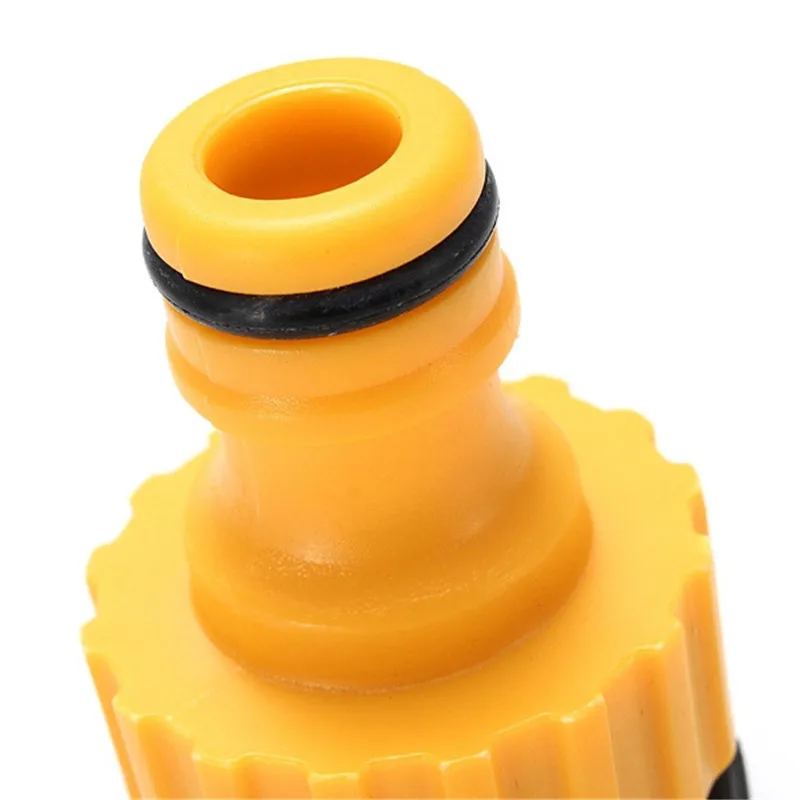

4pc 3/4 Threaded Plastic Garden Water Hose Pipe Connector Tube Fitting Tap Adaptor