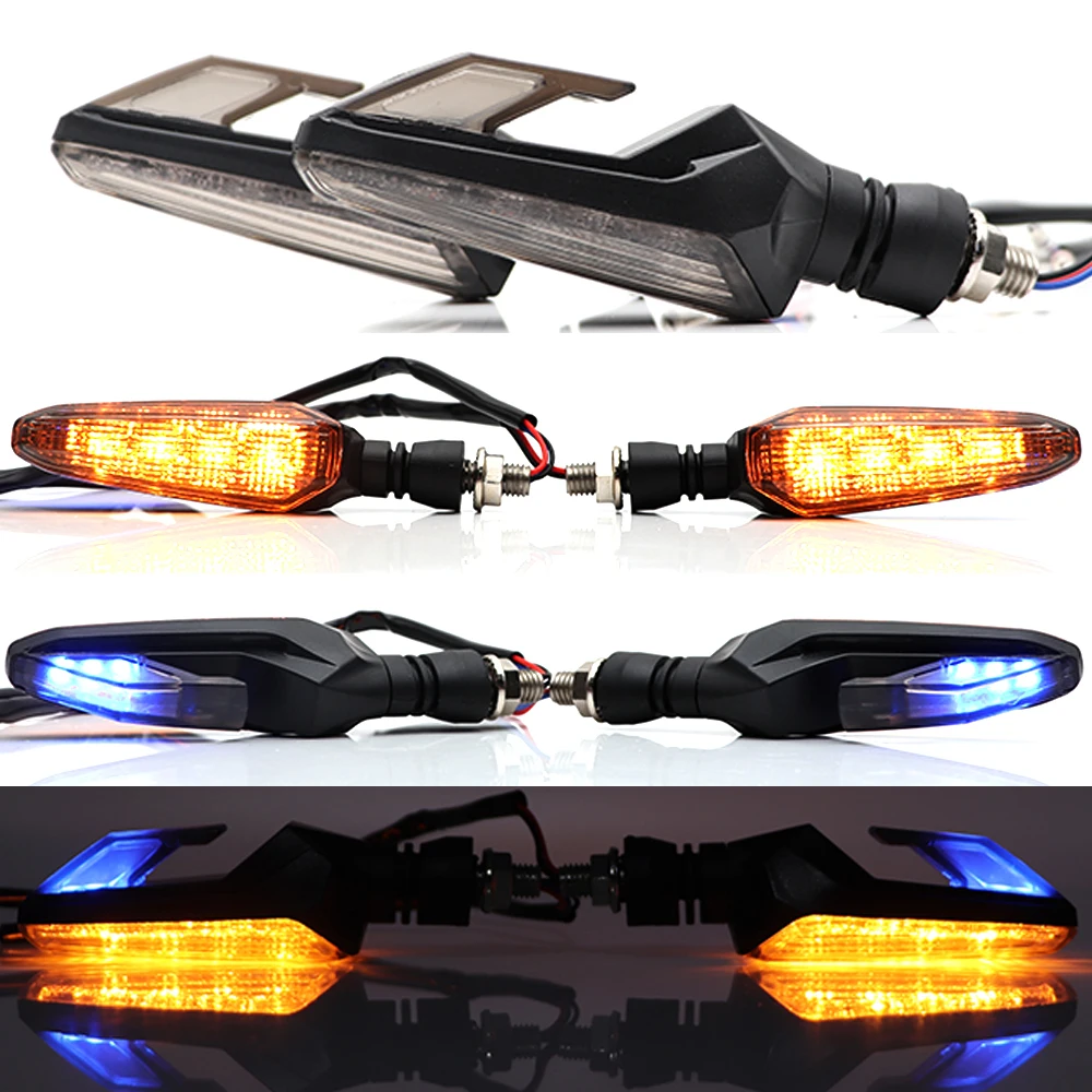 2 шт. универсальные Светодиодные поворотники для мотоцикла 12 В |