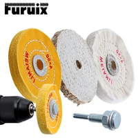34 cloth yellow fine white 50 layers thicken cotton lint sisal buffing wheel for bench grinder electric drill abrasive tool