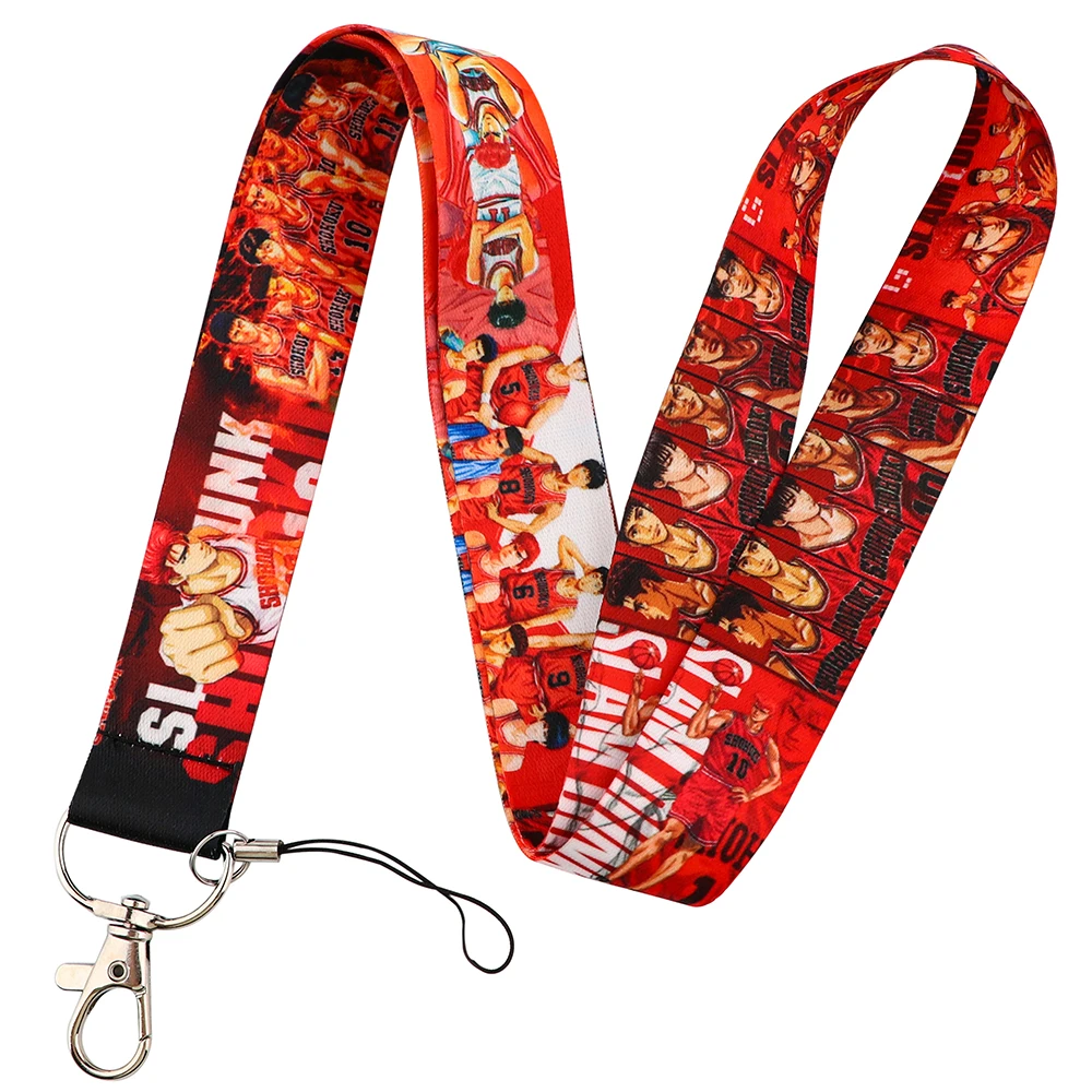 

Japanese Anime Lanyard for Key Neck Strap lanyard Card ID Badge Holder Key Chain Key Holder Keyring Accessories Holiday Gift