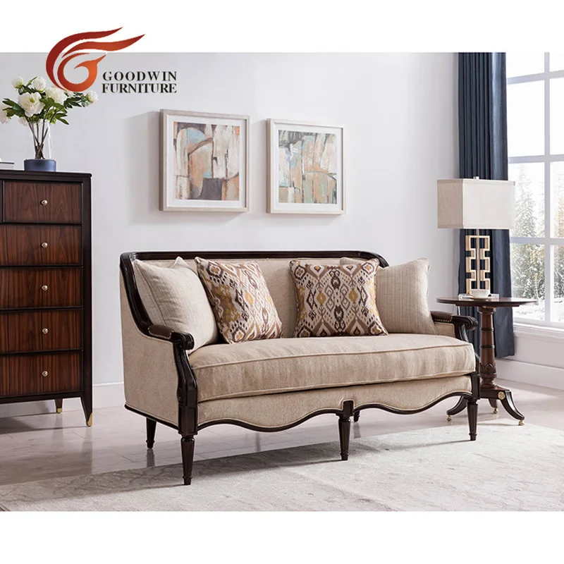 3 Seater Sofa Для гостиной деревянный набор мебели современная деревянная тумба для телевизора современный и ленивый диван WA374 - Цвет: 3 Seater Sofa