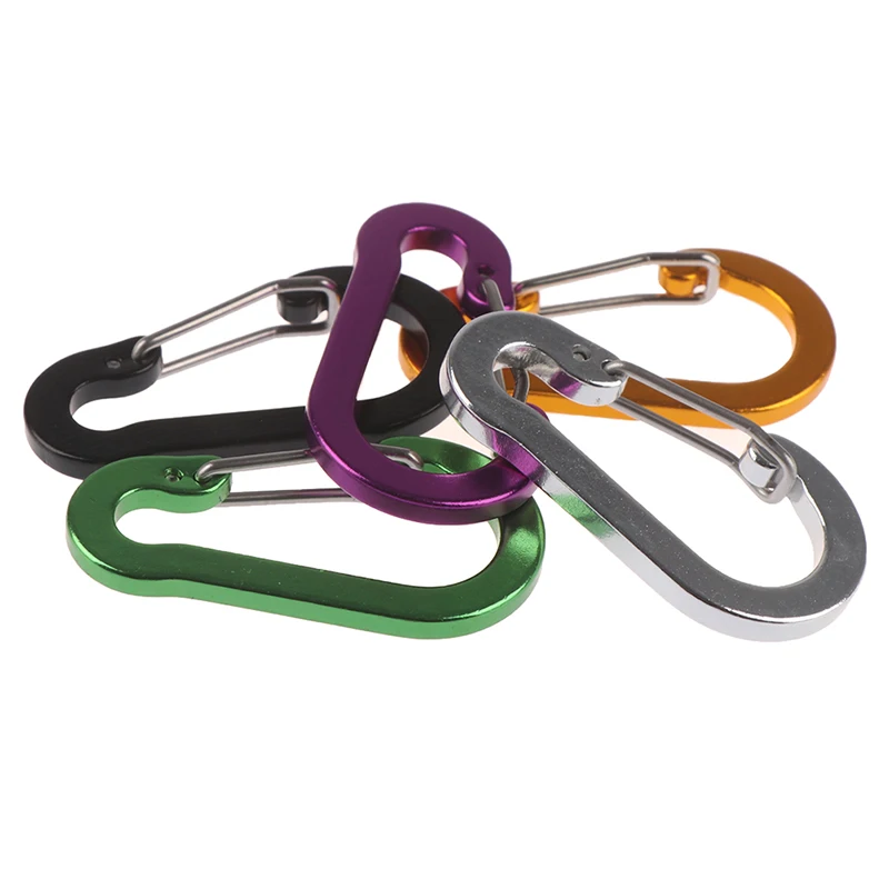 5 шт./компл. Спорт на открытом воздухе карабин для безопасности кемпинга Пряжка