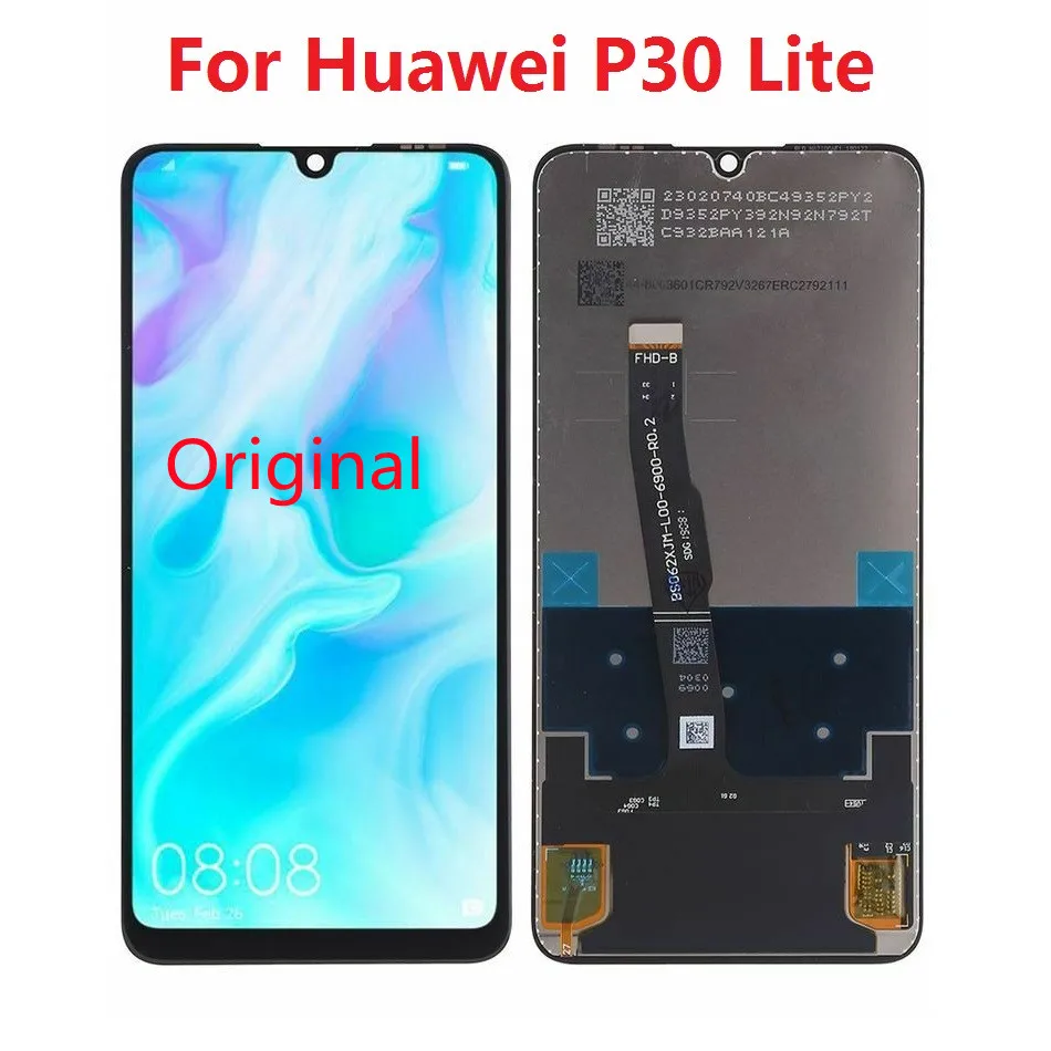 Pantalla lcd Original para huawei p30 lite, montaje de digitalizador para huawei p30 lite, nuevo 4e MAR-LX1 lx2-0