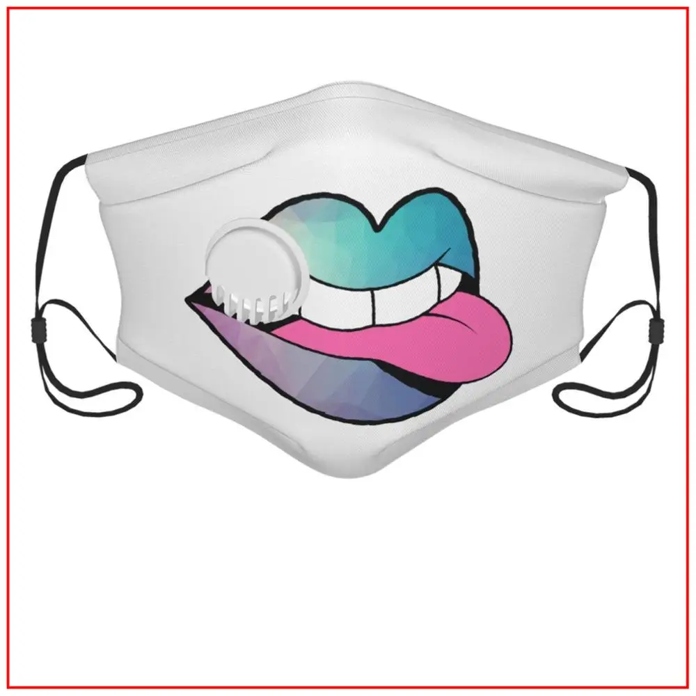 

Mermaid Prism Mouth Kids Men Women face mask Reusable Shield Protection Washable Cloth Cotton Facemasks Face Shield Masks