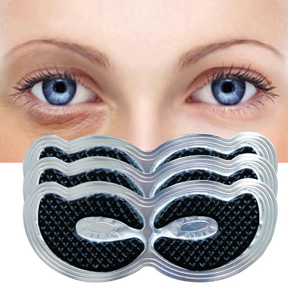 3 Pairs Skin Care Repairing Face Eye Mask Collagen Wrinkle Removal Hyaluronic Acid Sleeping Dark Circles Anti Puffiness Relaxing | Красота и