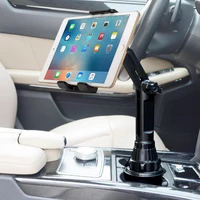 universal 360 car cup holder tablet automobile mount cradle for apple ipad pro 12 9 air 2019 mini 4 for samsung tab s7 plus 12 4