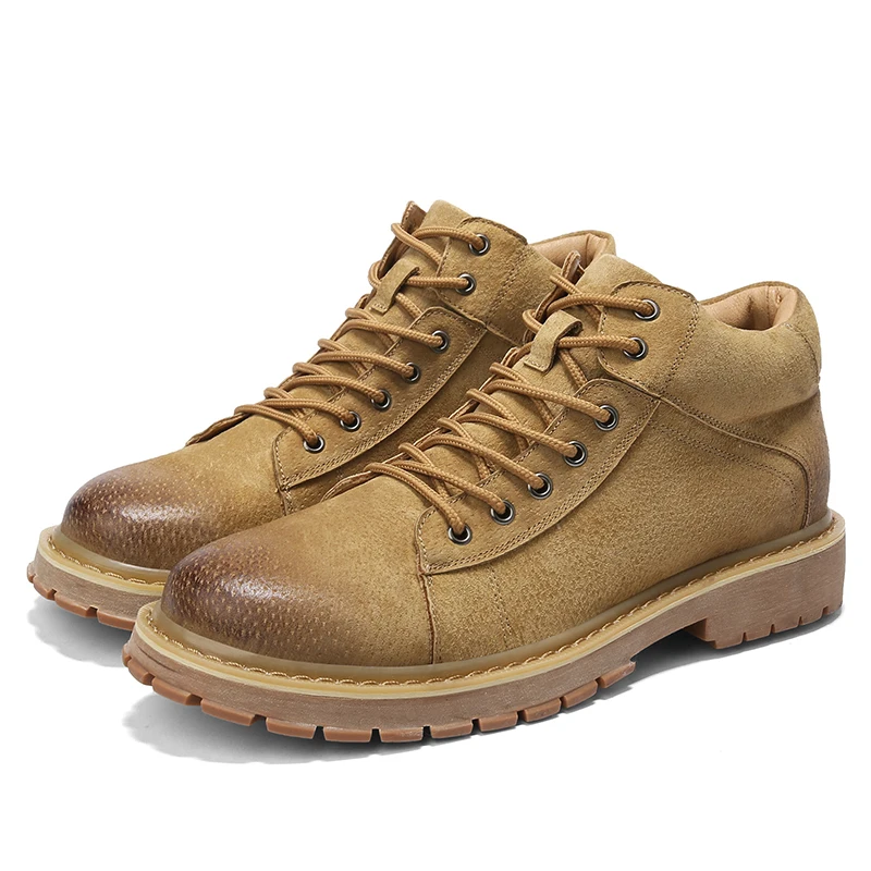 Madingxue зимние теплые сапоги Молодежные тренды ретро спецодежда носить