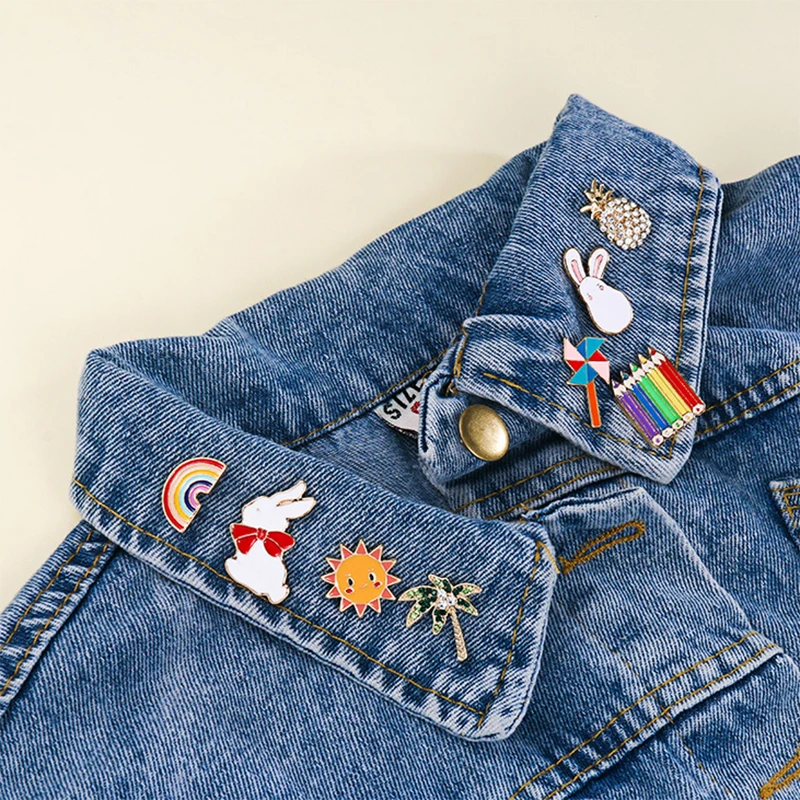 Женская брошь в форме ананаса кокосового дерева Корсажная одежда аксессуары для