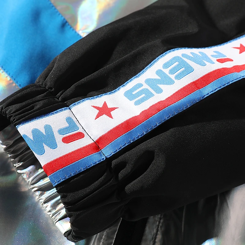 

Little Rain Youth Men Patchwork Streetwear Reflective Jacket Mens Harajukiu Windbreaker Male Korean Fashions Vintage Jackets