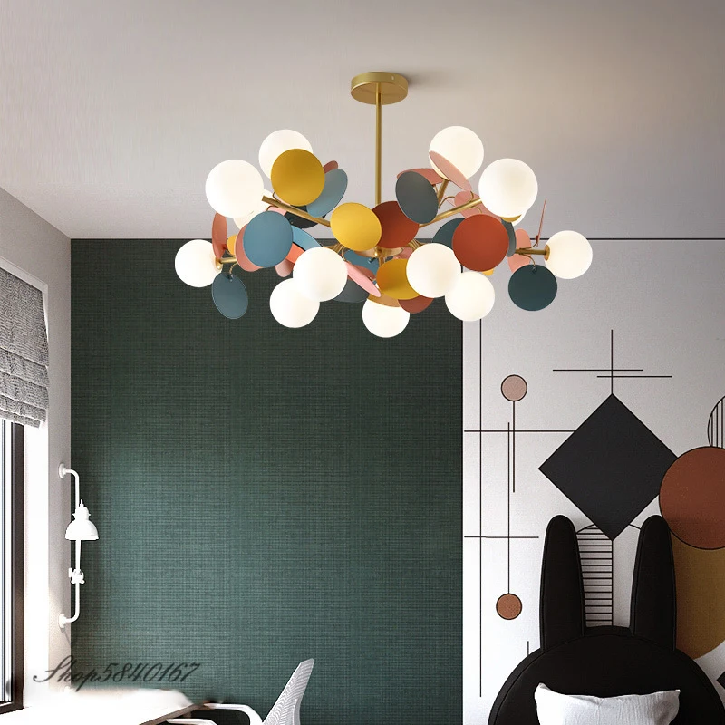 

Europe Art Pendant Lights Colorful Branch Hanging Lamps for Living Room Bedroom Lamps Loft Home Decor Indoor Lighting Fixtures