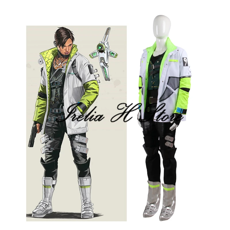 

Irelia H Store Apex Legends косплей s криптокосплей костюм Хэллоуин костюм может Костюм Сделано