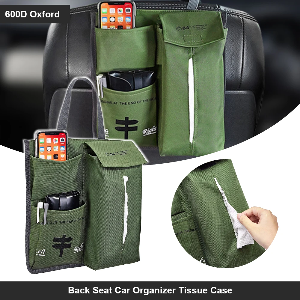 

Универсальный органайзер для заднего сиденья автомобиля с несколькими карманами, удобная Водонепроницаемая дорожная сумка, аксессуары дл...