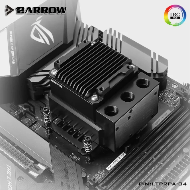 

Barrow CPU Water Cooling Kit, CPU Block+Reservoir+Reservoir For INTEL/AMD/X99/X299 water block integrated Pump Box LTPRP-04