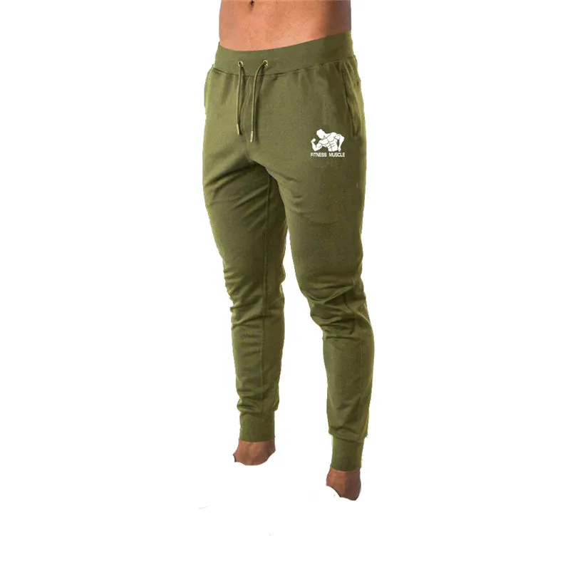 

2021 Casual Skinny Pants Mens Joggers Sweatpants Fitness Workout Brand Track pants New Autumn Male Fashion Trousers
