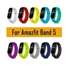 Силиконовый сменный ремешок для Amazfit Band 5, браслет для Xiaomi Band 6 5 NFC, спортивный браслет для Mi Band 5