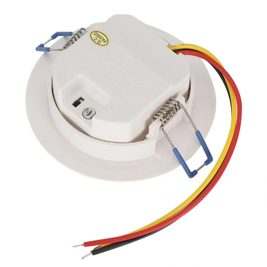 

3.7GHz Microwave Sensor Body Motion Detector Smart Light Switch for Corridor Embedded Ceiling Mount Switch Body Motion Detector