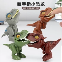 1pc finger dinosaur egg toy creative tricky tyrannosaurus model dinosaur toy childrens gifts