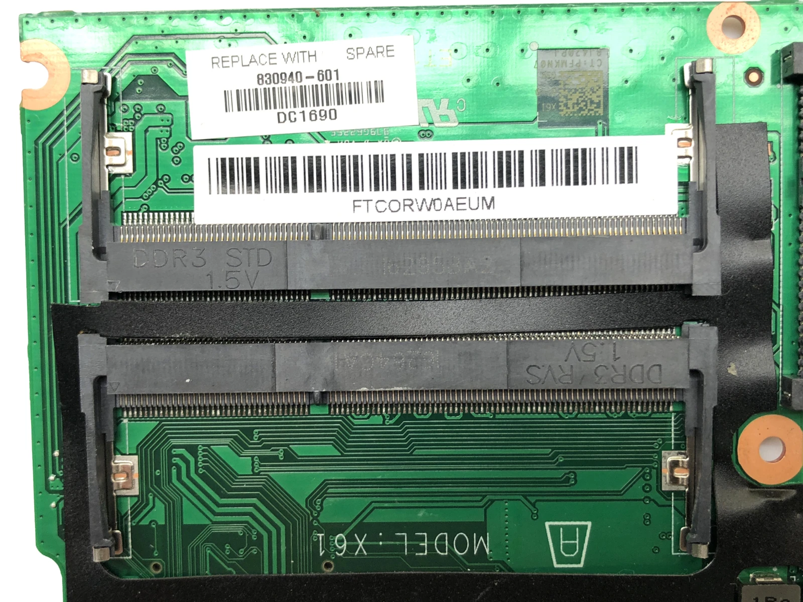 Высококачественная материнская плата 830940-601 для HP Probook 430 G3 440 830940-001 DA0X61MB6G0 SR2EZ I7-6500U