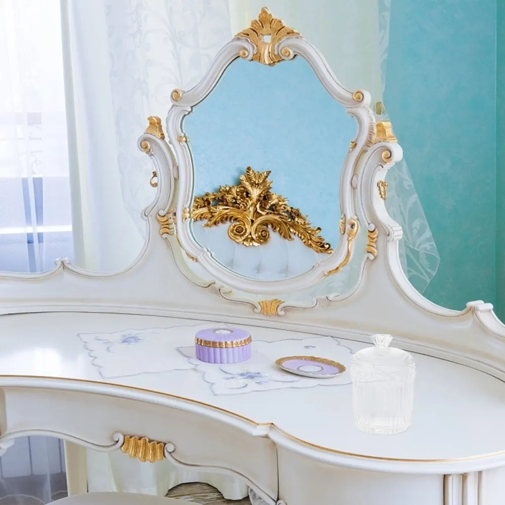 

1Pc Retro Storage Bottle Decorative Swab Dispenser Jewelry Bottle Ornament