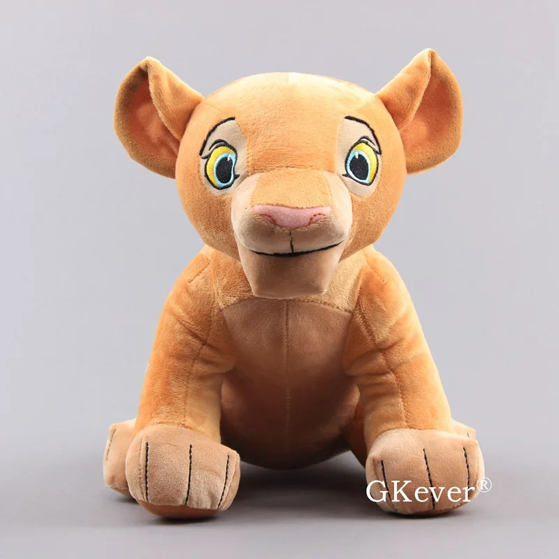 Nala 27cm Simba Mufasa Nala плюшевые куклы игрушки из мультиков аниме Король Лев сидящий высокий Simba Тигр Лев мягкие игрушки Детский подарок - Цвет: Nala 27cm