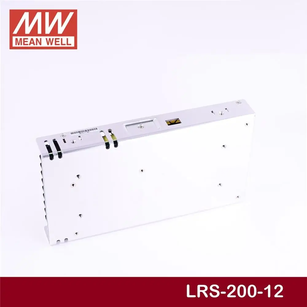 

friendly MEAN WELL 12Pack LRS-200-12 12V 17A meanwell LRS-200 204W Single Output Switching Power Supply
