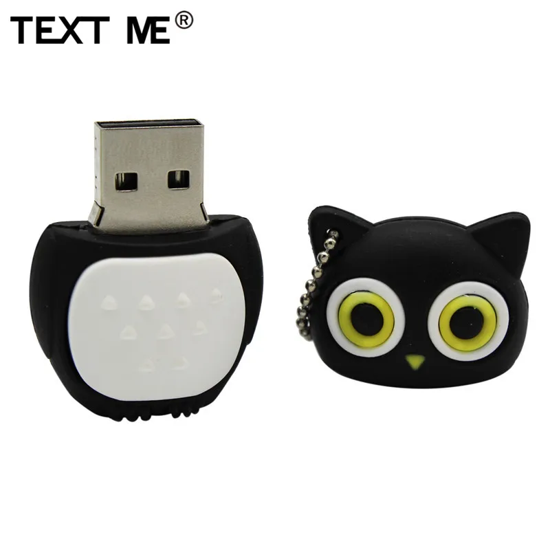 Флеш-накопитель usb 2,0, 4 ГБ, 8 ГБ, 16 ГБ, 32 ГБ, 64 ГБ, милый подарок