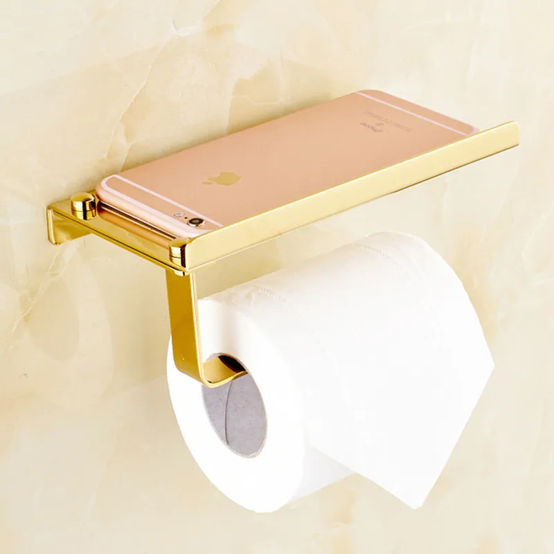 

Paper Roll Holder Novel Style Stylish And Beautiful Toilet Paper Towel Roll Holder Bathroom Wall Mount Rack Archaize Color Steel