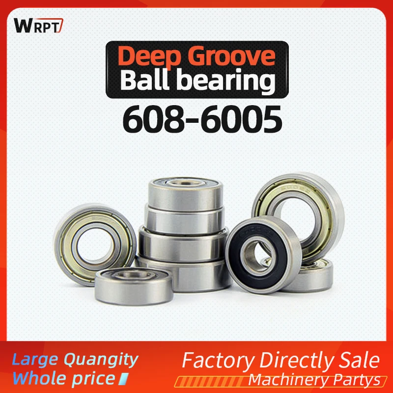 

10/20/50/100PCS 304 stainless steel bearing 608 6000 6001 6002 6003 6004 6005 Z ZZ RS
