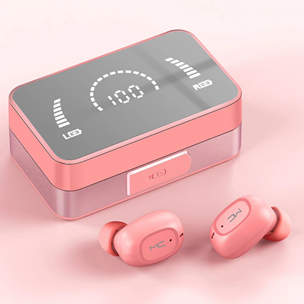 

Wireless bluetooth headset cute in-ear mini invisible binaural pink sports running suitable for Huawei Apple Android vivo Xiaomi