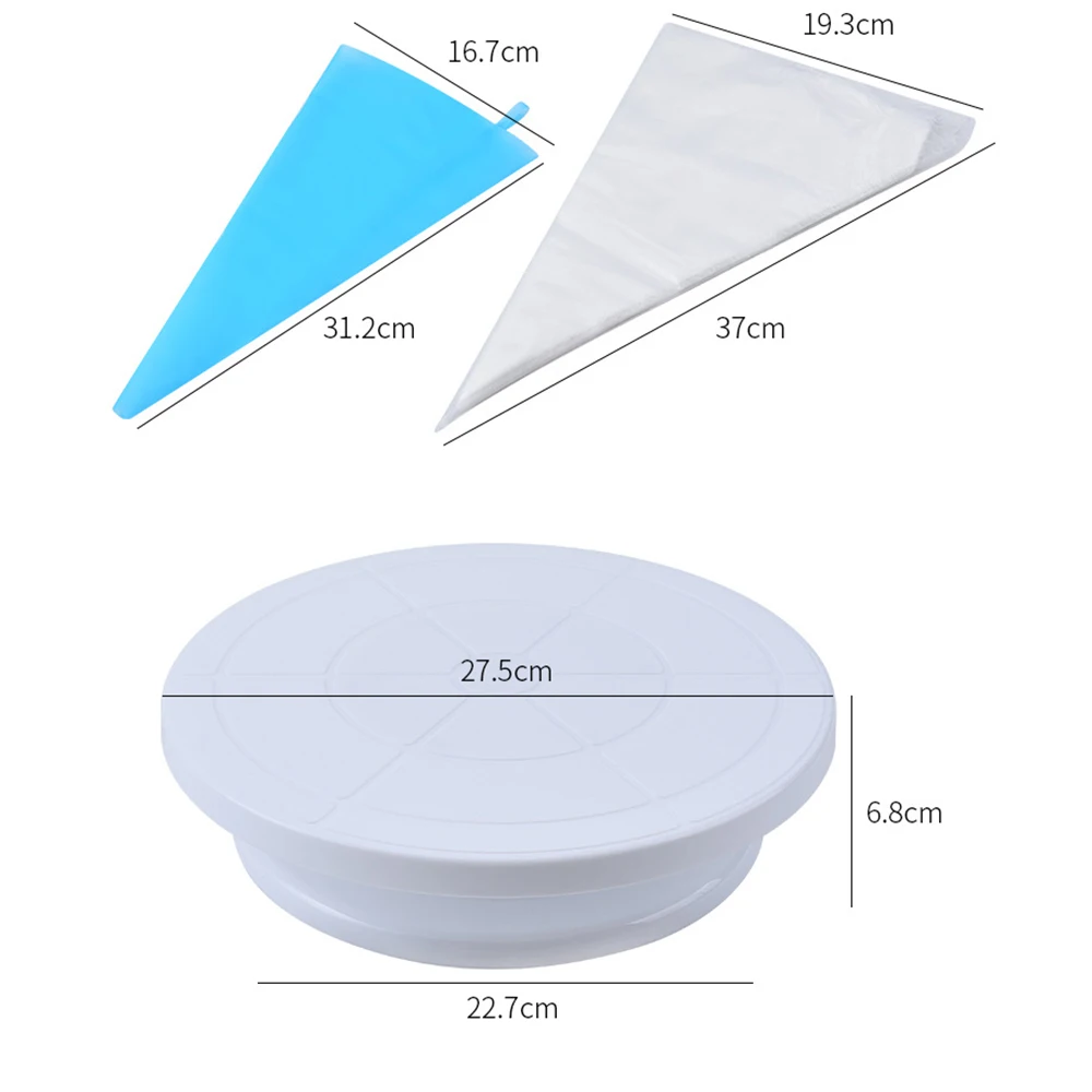 Набор инструментов для украшения тортов насадок глазирования соединители