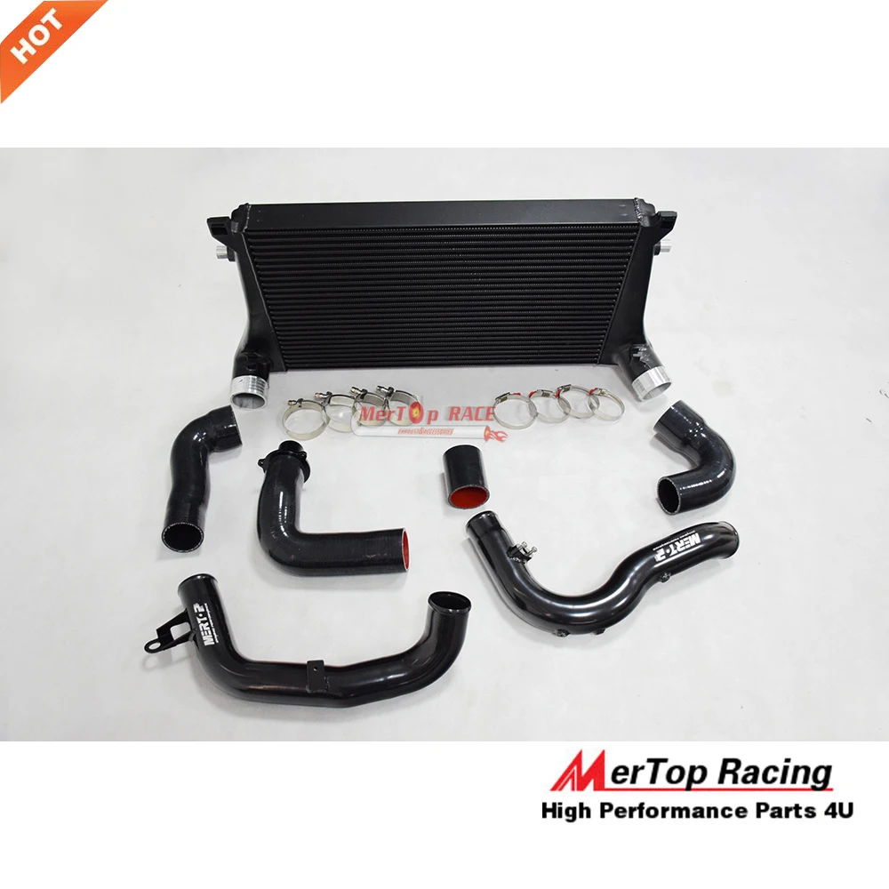 Мертоп Рейсинг Конкурсный набор переднего монтажа интеркулера для EA888 A3 S3 TT TTS 8V Гольф МК7 Р Г ТИ 1.8TSI 2.0TSI.