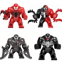 marvel character venom big size anti venom carnage venom model figure blocks construction building bricks toys for children