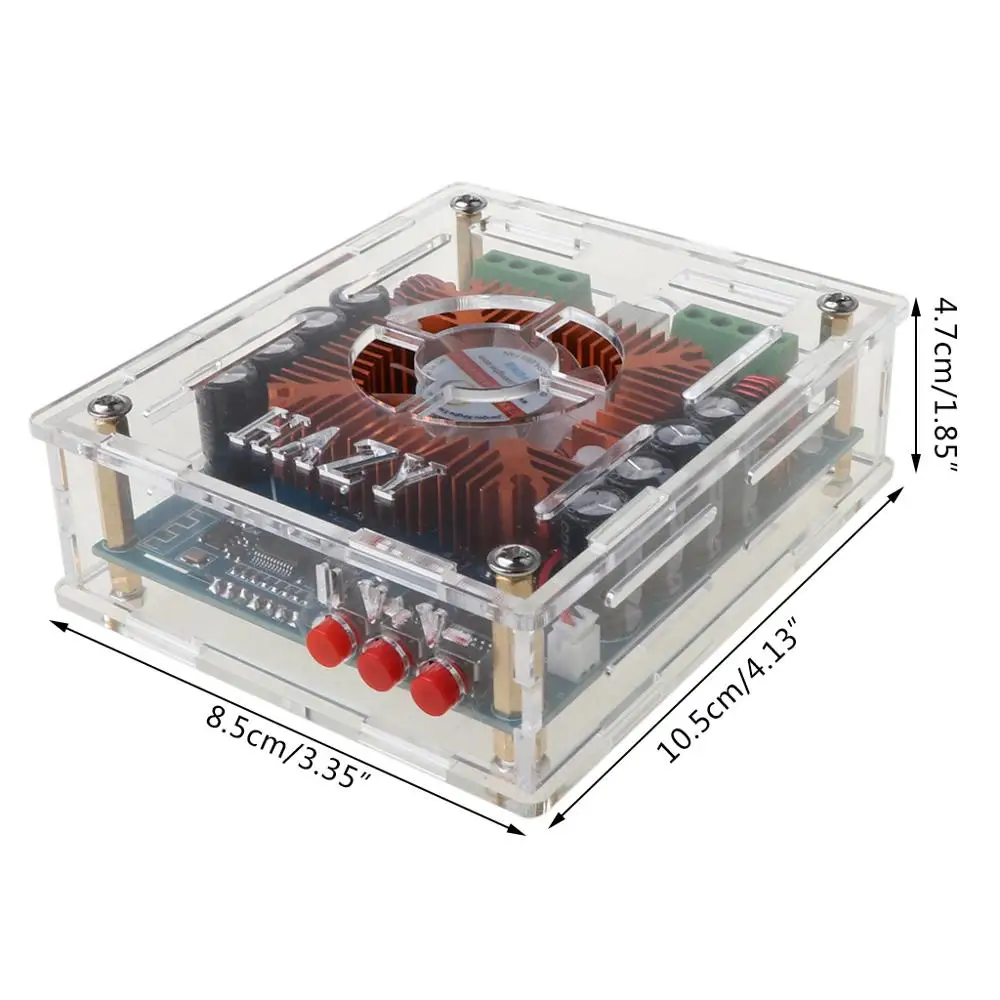 

Bluetooth 5.0 TDA7850H Amplificador Class AB Car Amplifier Board 4 Channels 50Wx4 Amp Hifi Power Sound Speaker Amplifier
